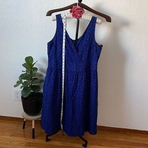 Vestido 👗azul rey de encaje